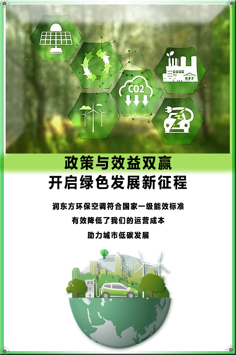 環保空調助力公共機構節能降耗 樹立綠色辦公新典范