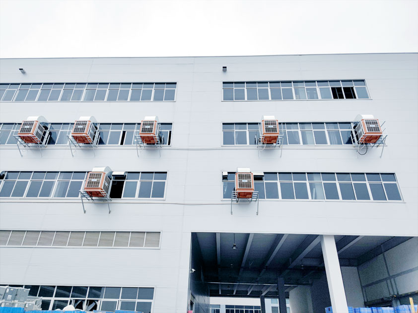 服裝廠降溫方法，水冷空調降溫設備