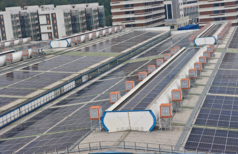 江門某電器廠環保空調降溫工程