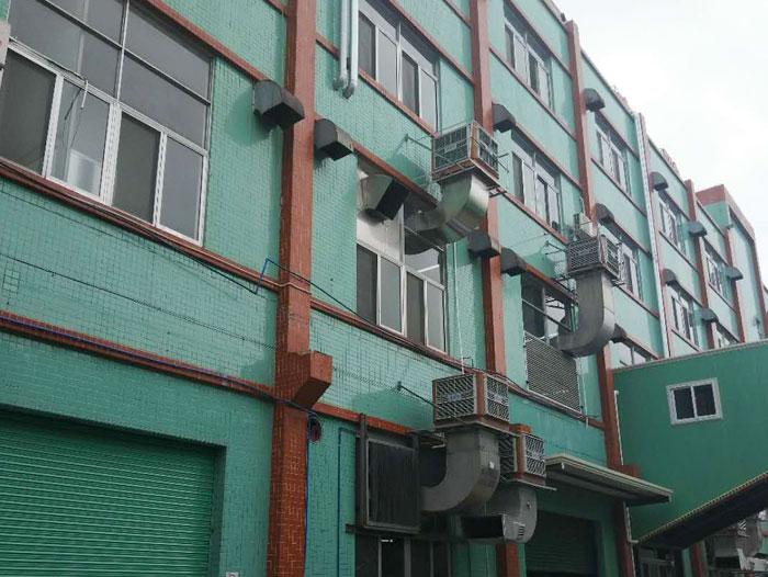 東鵬特飲廠區使用潤東方環保空調