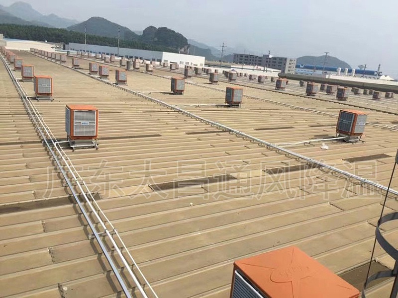 環保空調鋼結構屋頂安裝-(1)