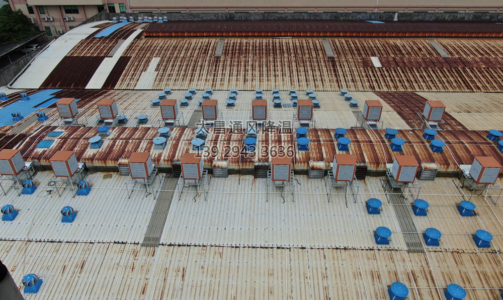 屋頂安裝環保空調